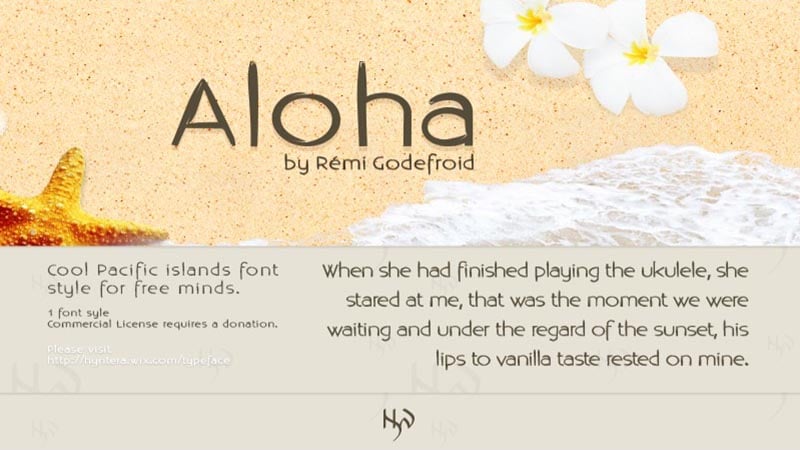 Aloha Font Free Download [Direct Link]