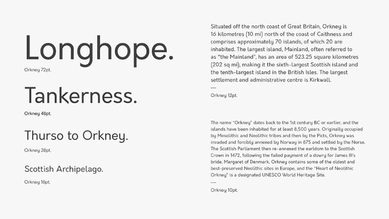 Orkney Font Free Download [Direct Link]