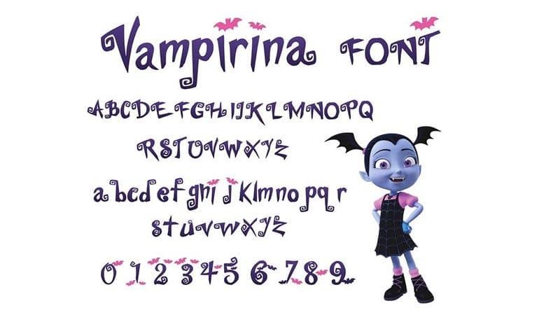 Vampirina Font Free Download [Direct Link]