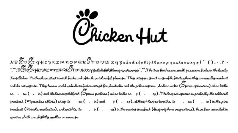 Chick Fil Font Free Download [Direct Link]