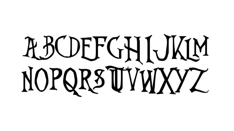 Nightmare Before Christmas Font Free Download [Direct Link]
