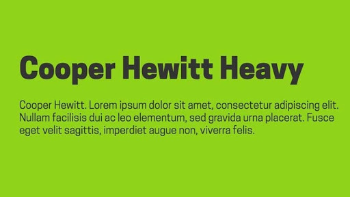 Cooper Hewitt Font Free Download [Direct Link]