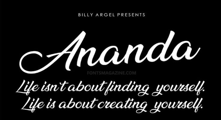 Ananda Font Free Download [Direct Link]
