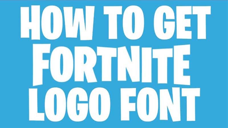 Fortnite Logo Font Free Download [Direct Link]