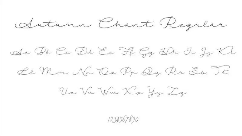 Autumn Chant Font Free Download [Direct Link]