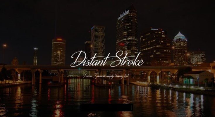 Distant Stroke Font Download [Direct Link]