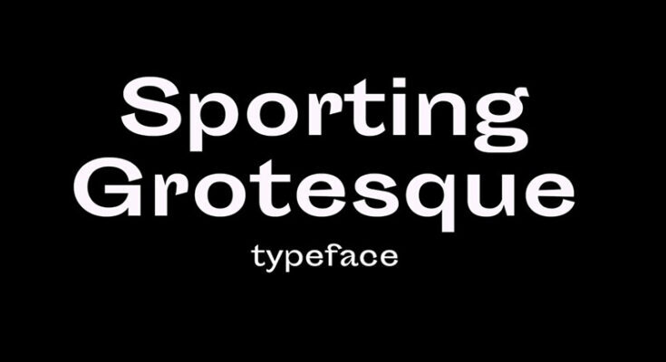 Sporting Grotesque Font Free Download [Direct Link]