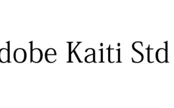 Adobe Kaiti Std R Font