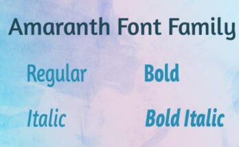 Amaranth-Font-Family-Free-Download