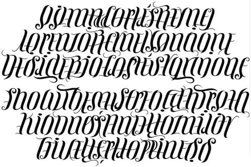 Ambigram Font Regular Free Download