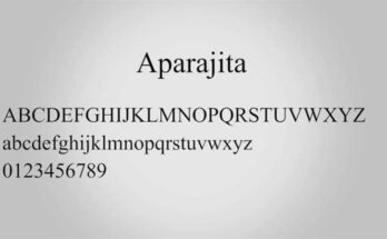 Aparajita Font Family