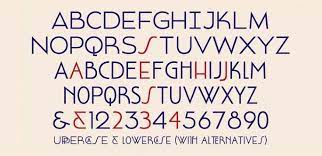 Art Deco Font Free Download