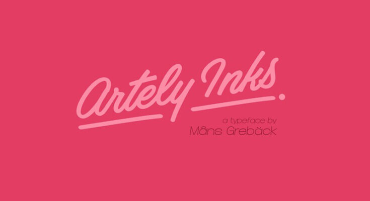 Artely Inks Font Free Download