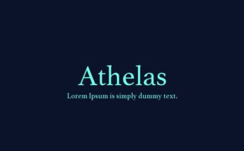 Athelas Font Family
