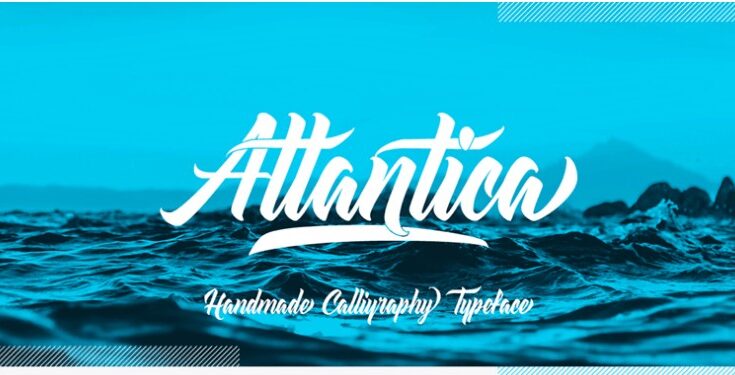 Atlantica Calligraphy Typeface Free Download