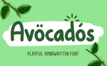 Avocados-Font-Family-Free-Download