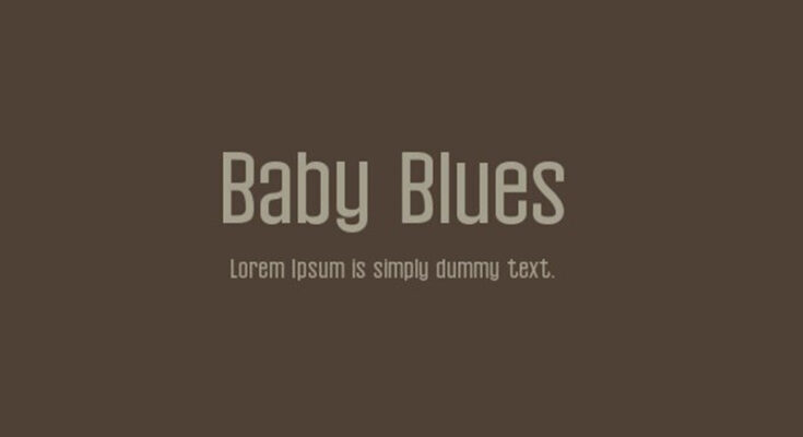 Baby Blues Font Free Download