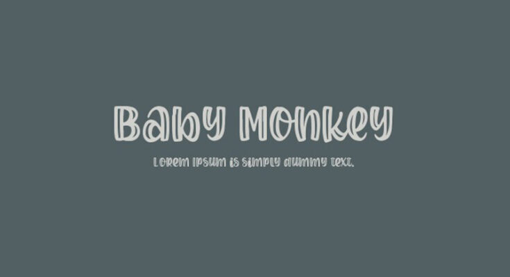 Baby Monkey Font Free Download