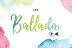 Ballada Brush Font Free Download