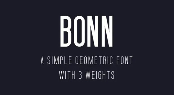 Bonn Font Free Download