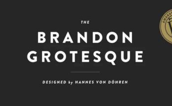 Brandon Grotesque Font Family