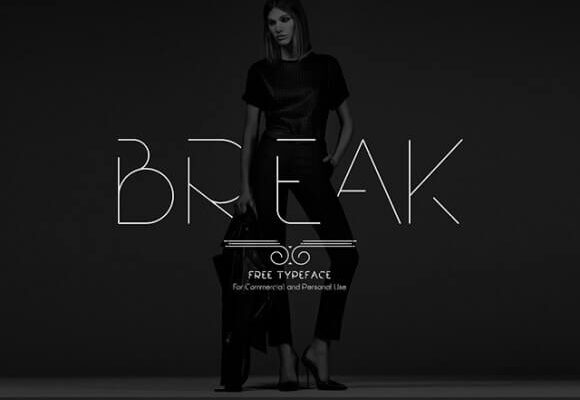 Break Font Family Free Download