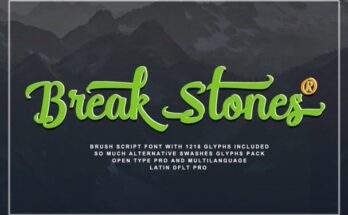 Break-Stones-Pro-Font-free