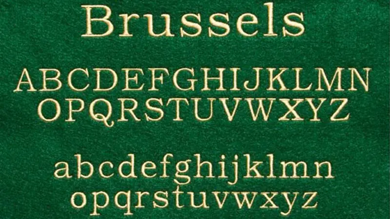 Brussels Font Free Download