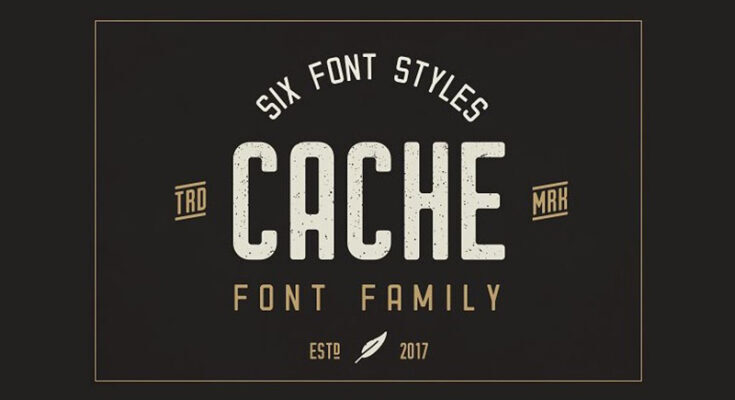 Cache Font Free Download