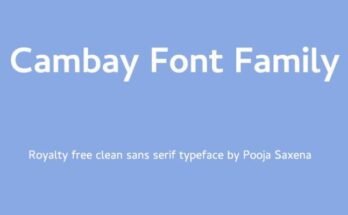 Cambay-Font-Family-Free-Download
