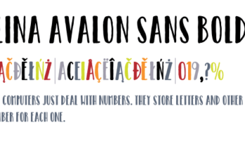 Catalina Avalon Sans W01 Bold Font Free Download