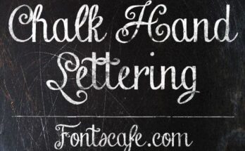 Chalk Hand Lettering