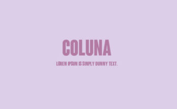 Coluna-Font-Family-Free-Download
