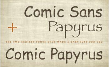 Comic Papyrus Font