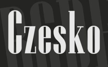 Czesko Font Family free