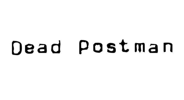 Dead Postman Font Free Download