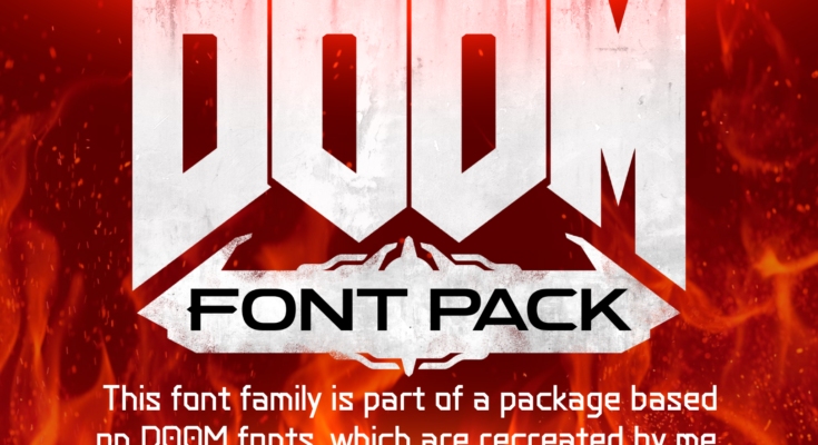 Doom Font Free Download