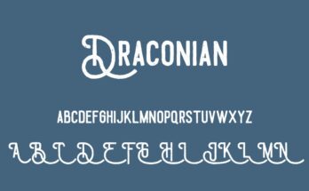 Draconian Font free