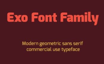 Exo-Font-Family-Free-Download