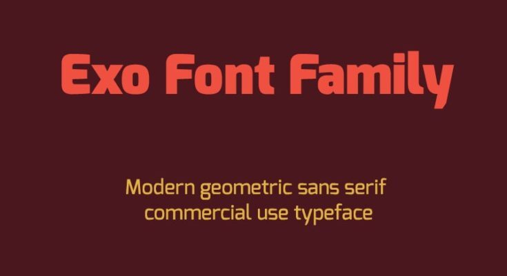 Exo Family Font Free Download