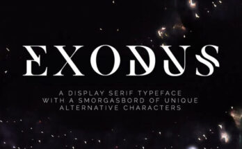 Exodus-Font-Family-Free-Download