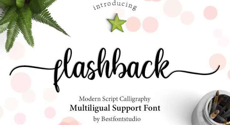 Flashback Font Free Download