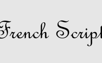 French-Script-Font-Family-Free-Download