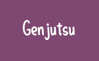 Genjutsu-Font-Family-Free-Download