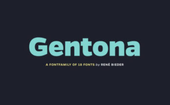 Gentona-Font-Family-Free-Download