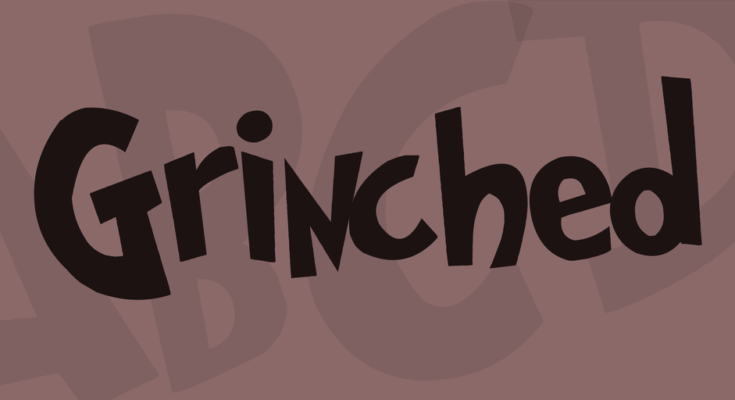 Grinched Font Free Download