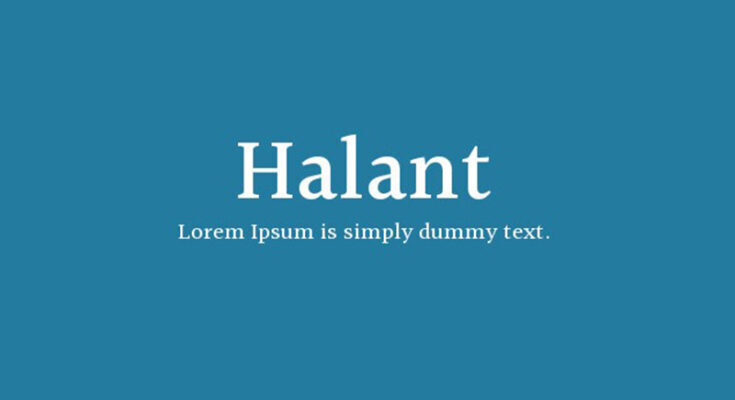 Halant Font Free Download