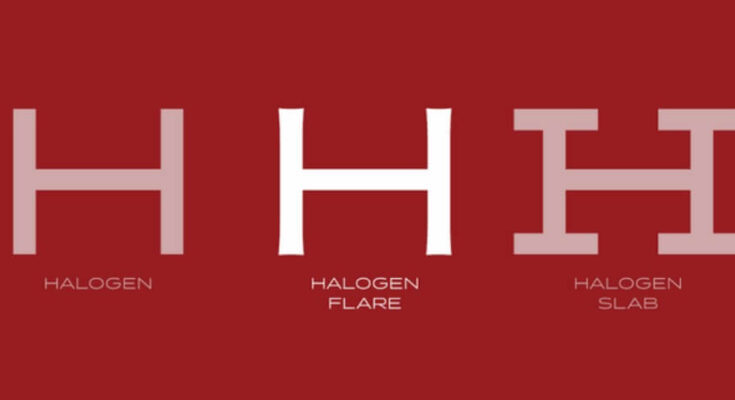 Halogen Flare Font Free Download