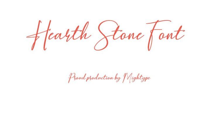 Hearth Stone Font Free Download