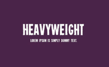 Heavyweight-Font-Family-Free-Download